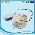 Ningbo MYLED Edelstahl u. Weiße Farbe 3.5w Ultrathin vertiefte LED-Deckenleuchte 2.5 &quot;